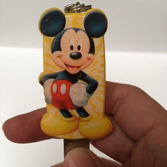 Mickey Mouse blank key fob key chain - Picture 2 of 6
